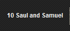 10 Saul and Samuel