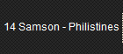 14 Samson - Philistines