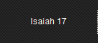 Isaiah 17
