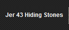 Jer 43 Hiding Stones