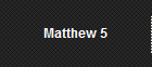 Matthew 5